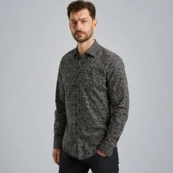 PME Legend Overhemd Van Poplin Katoen Grijs Fashion