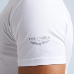 PME Legend 2-Pack Basic T-Shirt Wit Flash Sale