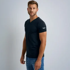 PME Legend 2-Pack Basic T-Shirt Blauw Sale
