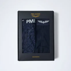 PME Legend 2-pack Boxershorts Blauw Hot