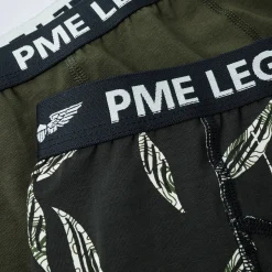 PME Legend 2-pack Boxershorts Groen Sale