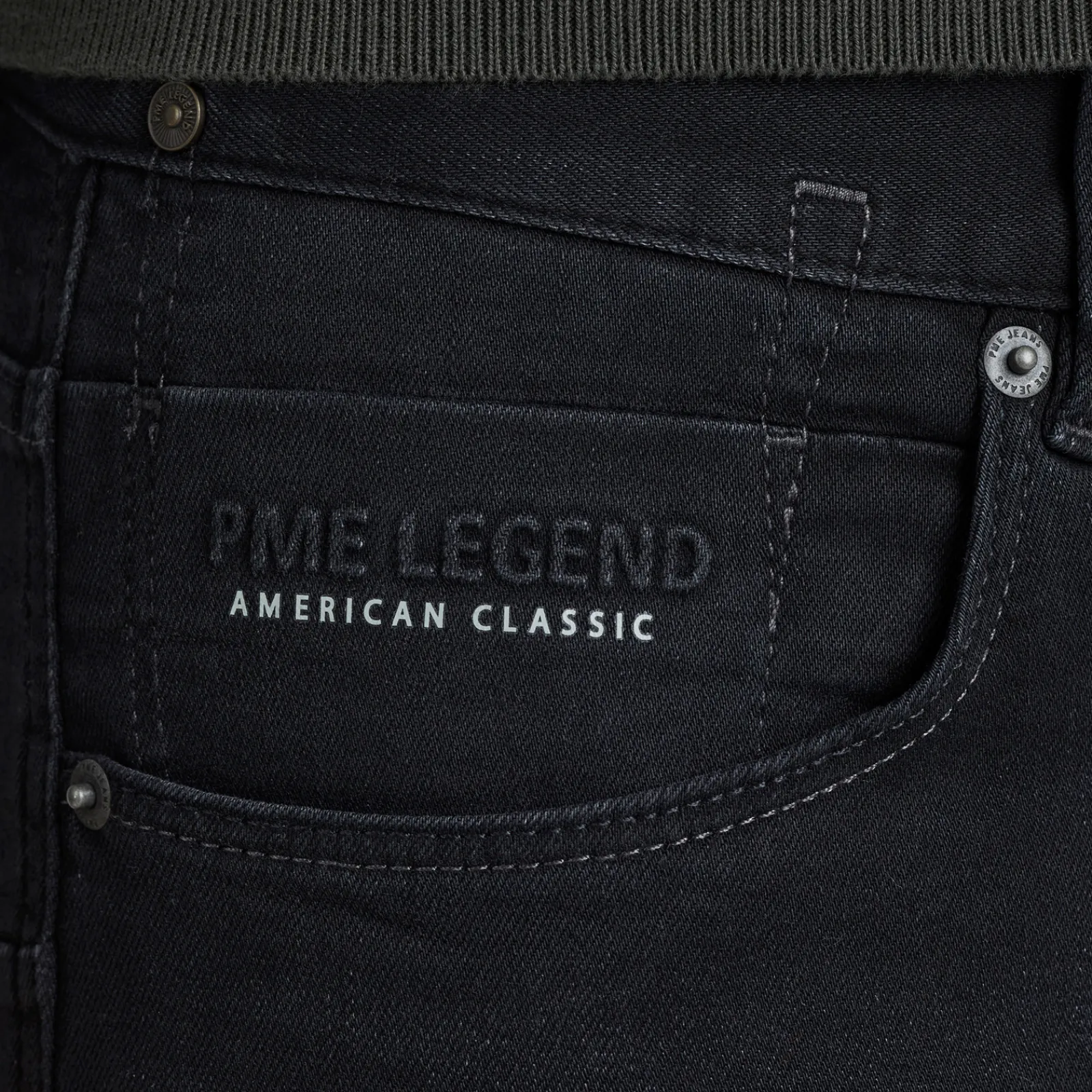 PME Legend Nightflight Regular Fit Jeans Zwart New