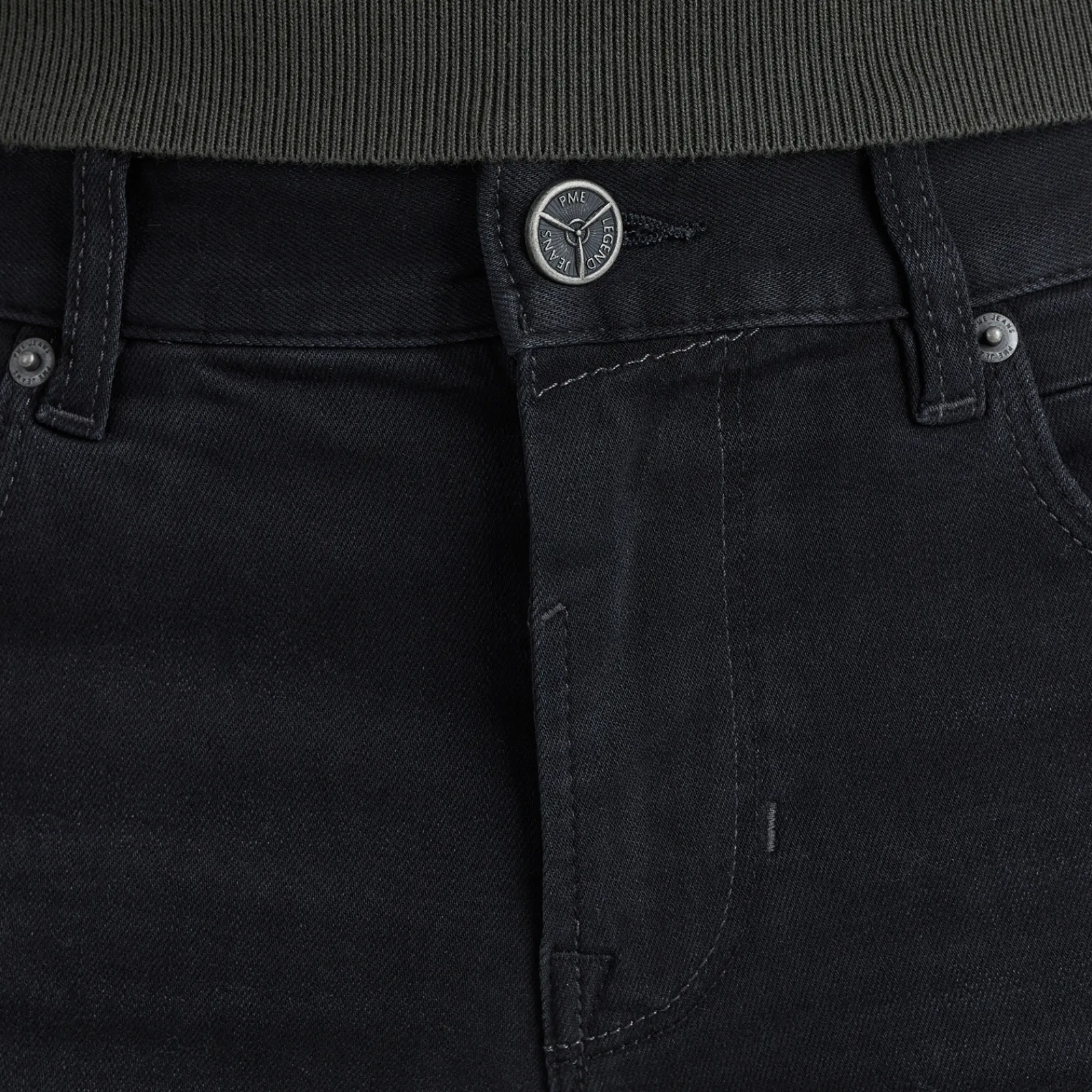 PME Legend Nightflight Regular Fit Jeans Zwart New