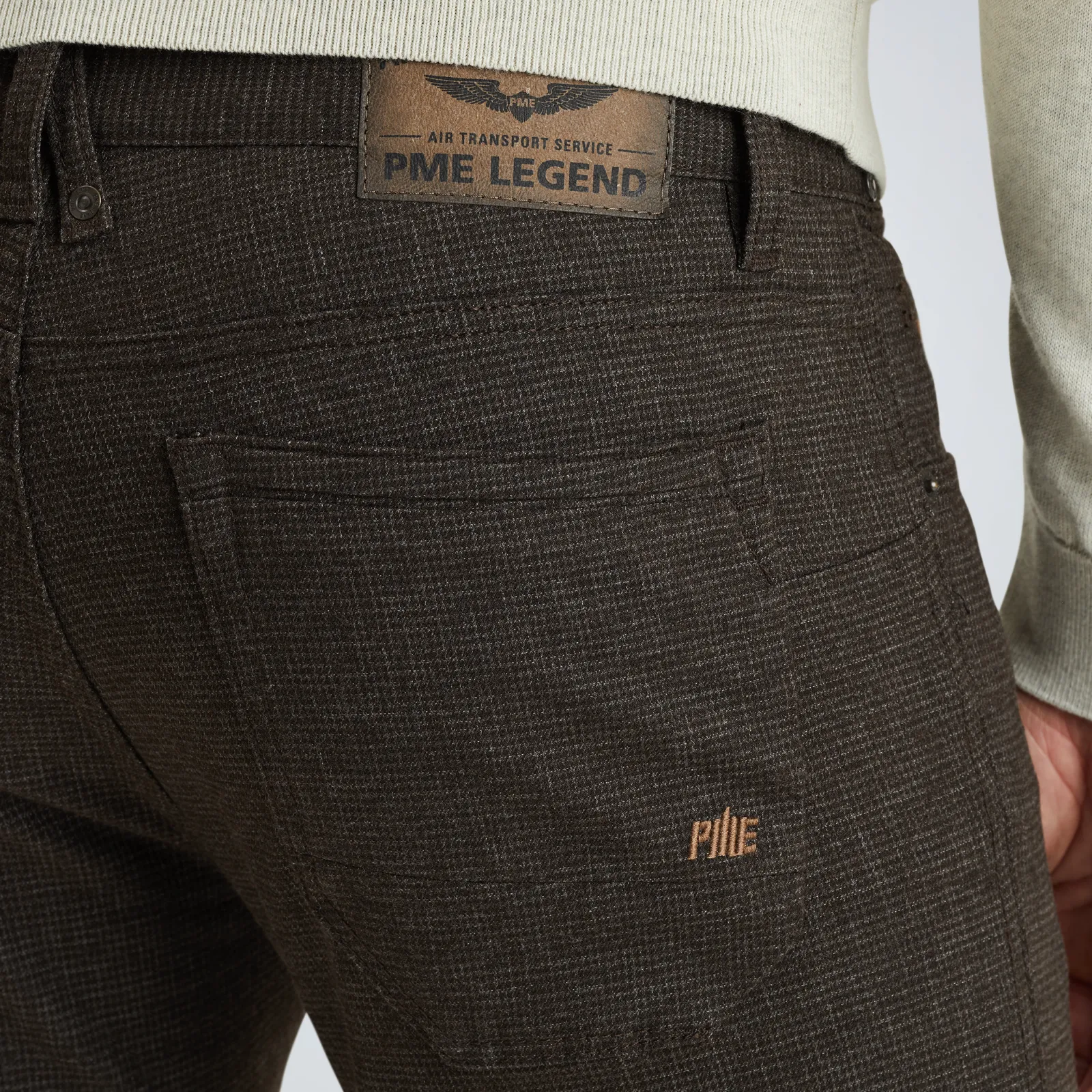 PME Legend Nightflight Regular Fit Broek Bruin Hot