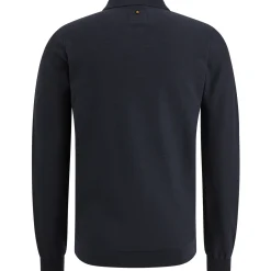 PME Legend Polo Met Lange Mouwen Blauw Best Sale