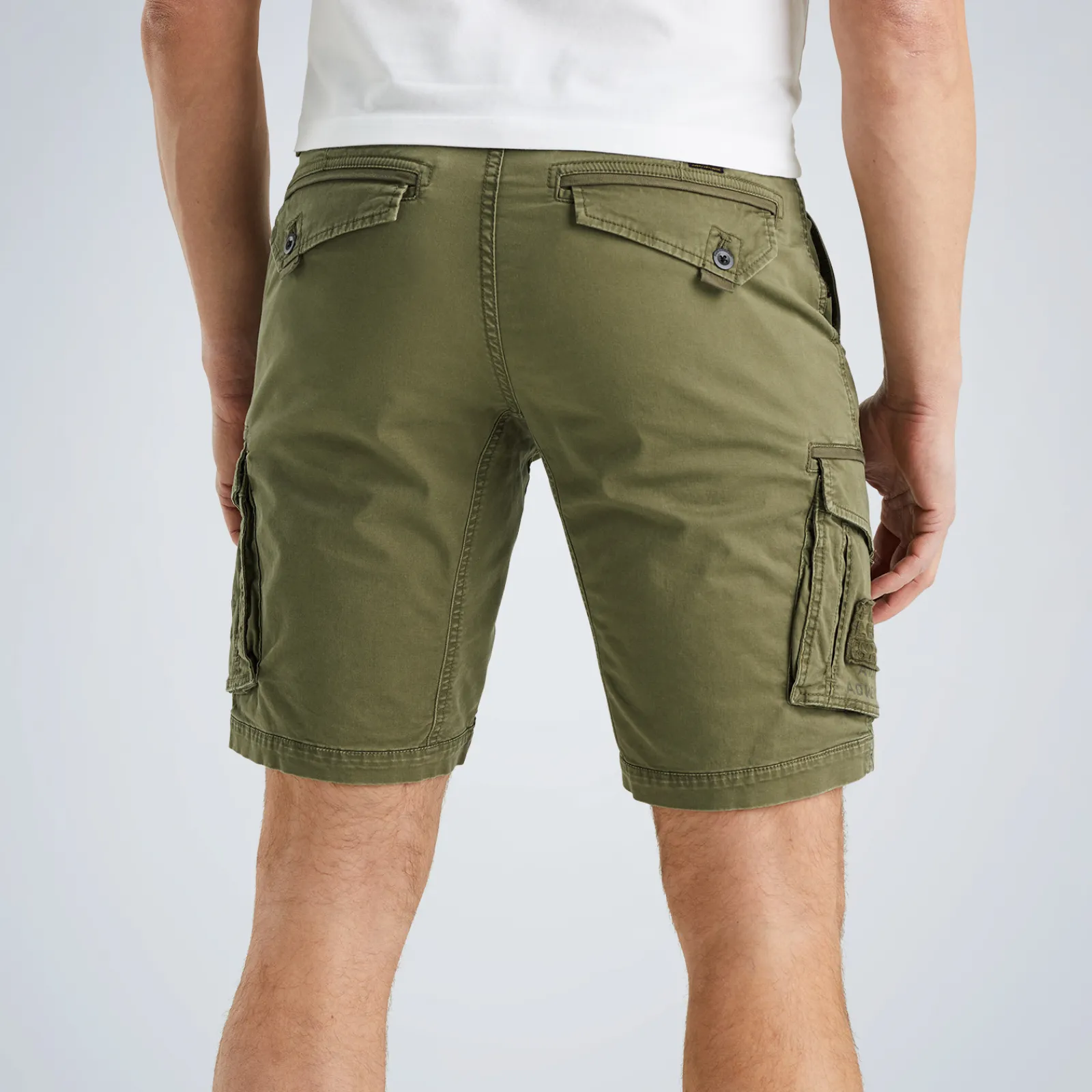 PME Legend Rotor Relaxed Fit Shorts Groen Store