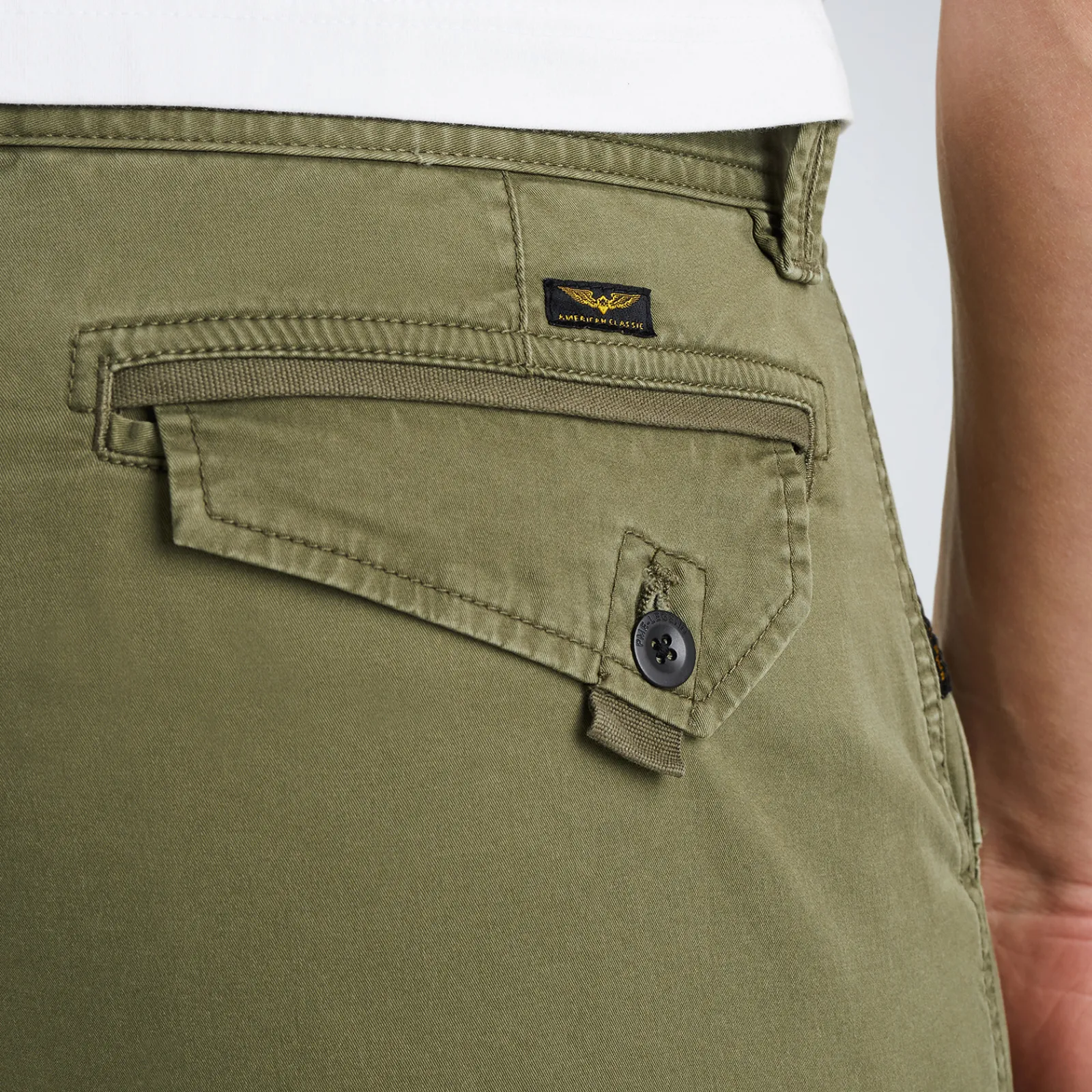 PME Legend Rotor Relaxed Fit Shorts Groen Store