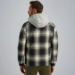PME Legend Shirt Jacket Met Capuchon Blauw Best