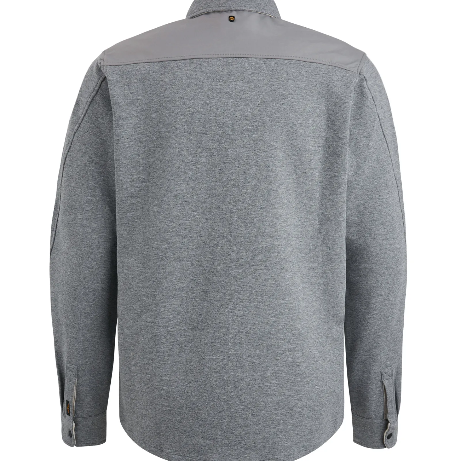 PME Legend Shirt Jacket Met Ritssluiting Grijs New