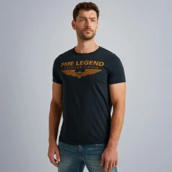 PME Legend Short Sleeve T-shirt Blauw Hot