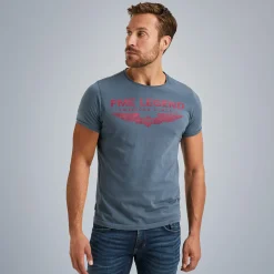 PME Legend Short Sleeve T-shirt Blauw Outlet