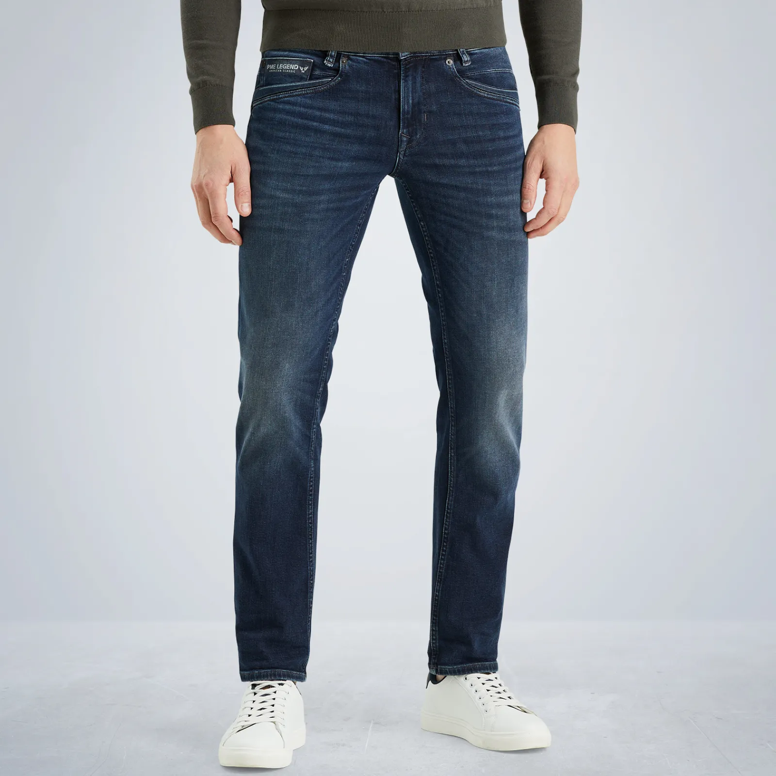 PME Legend Skyrak Regular Fit Jeans Blauw Clearance