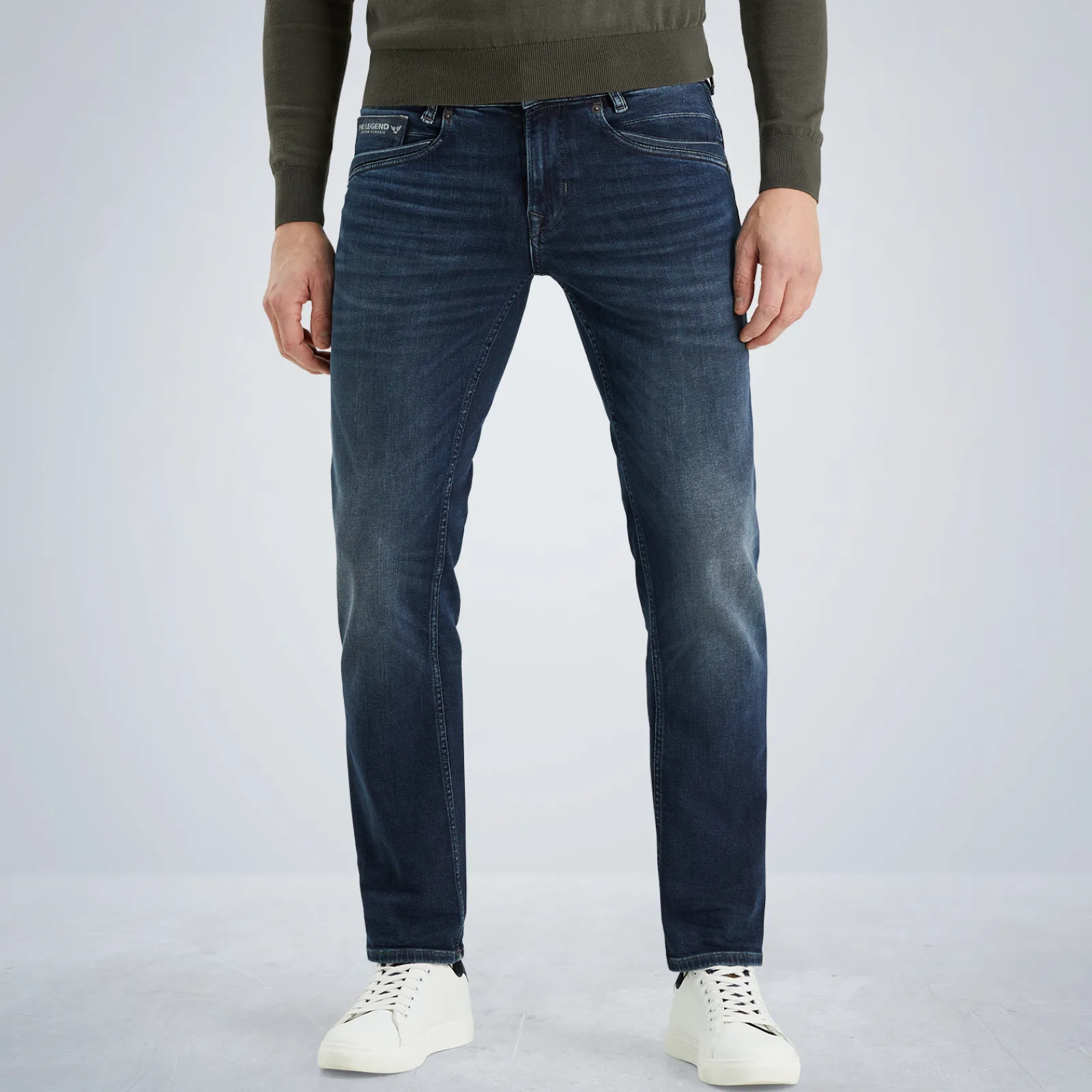 PME Legend Skyrak Regular Fit Jeans Blauw Clearance