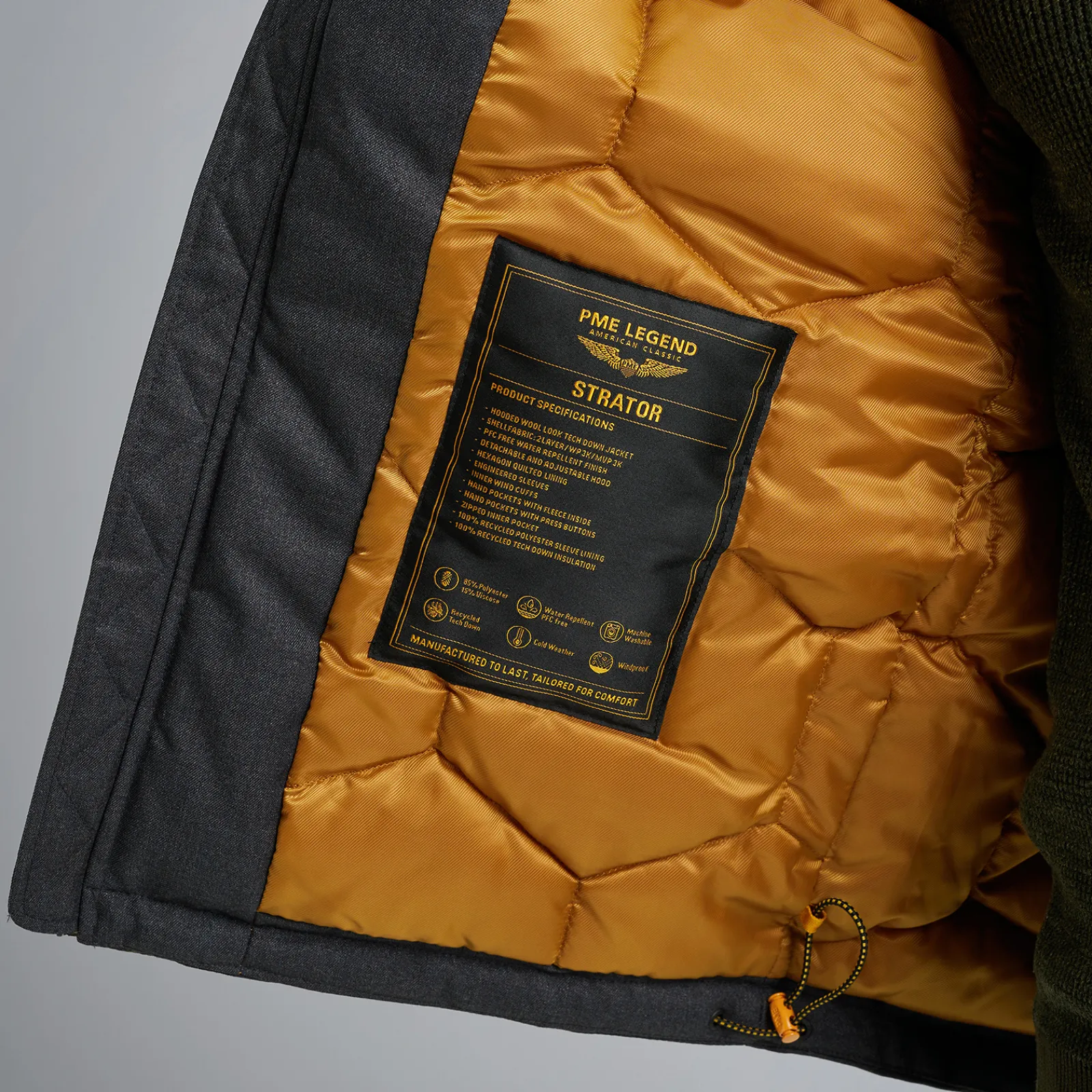 PME Legend Strator Jas Grijs Online