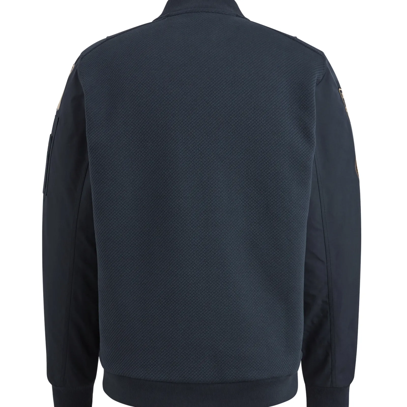 PME Legend Sweat Jacket Met Badges Blauw Flash Sale
