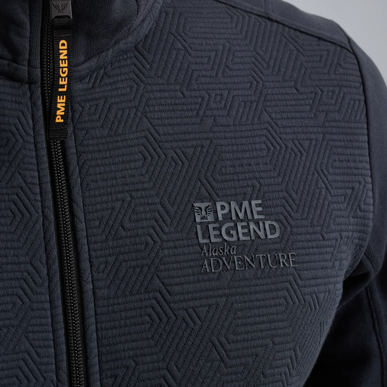 PME Legend Sweat Jacket Met Ritssluiting Blauw Shop