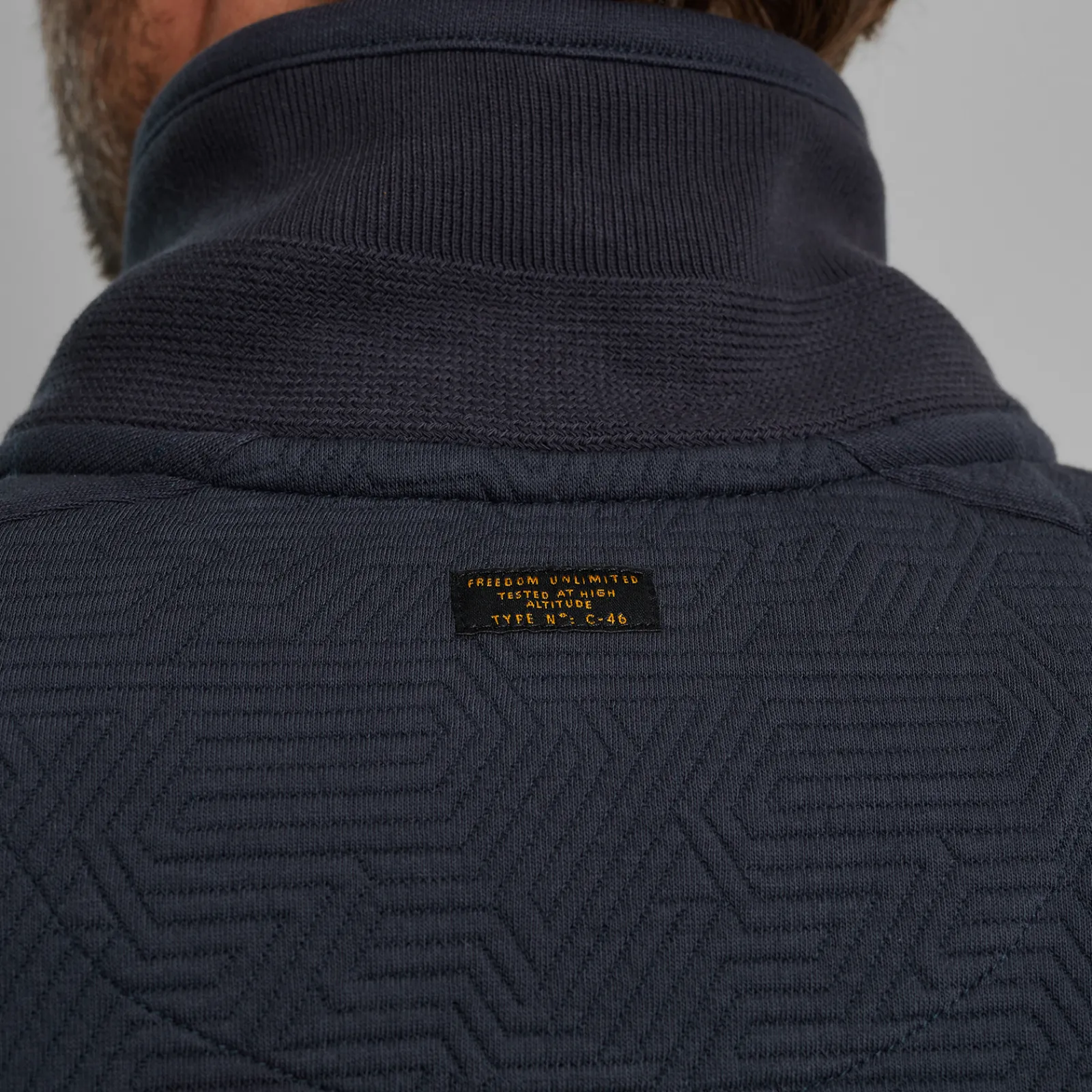 PME Legend Sweat Jacket Met Ritssluiting Blauw Shop