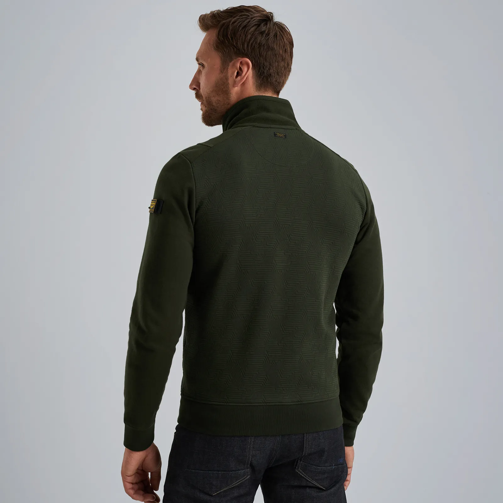PME Legend Sweat Jacket Met Ritssluiting Groen Online