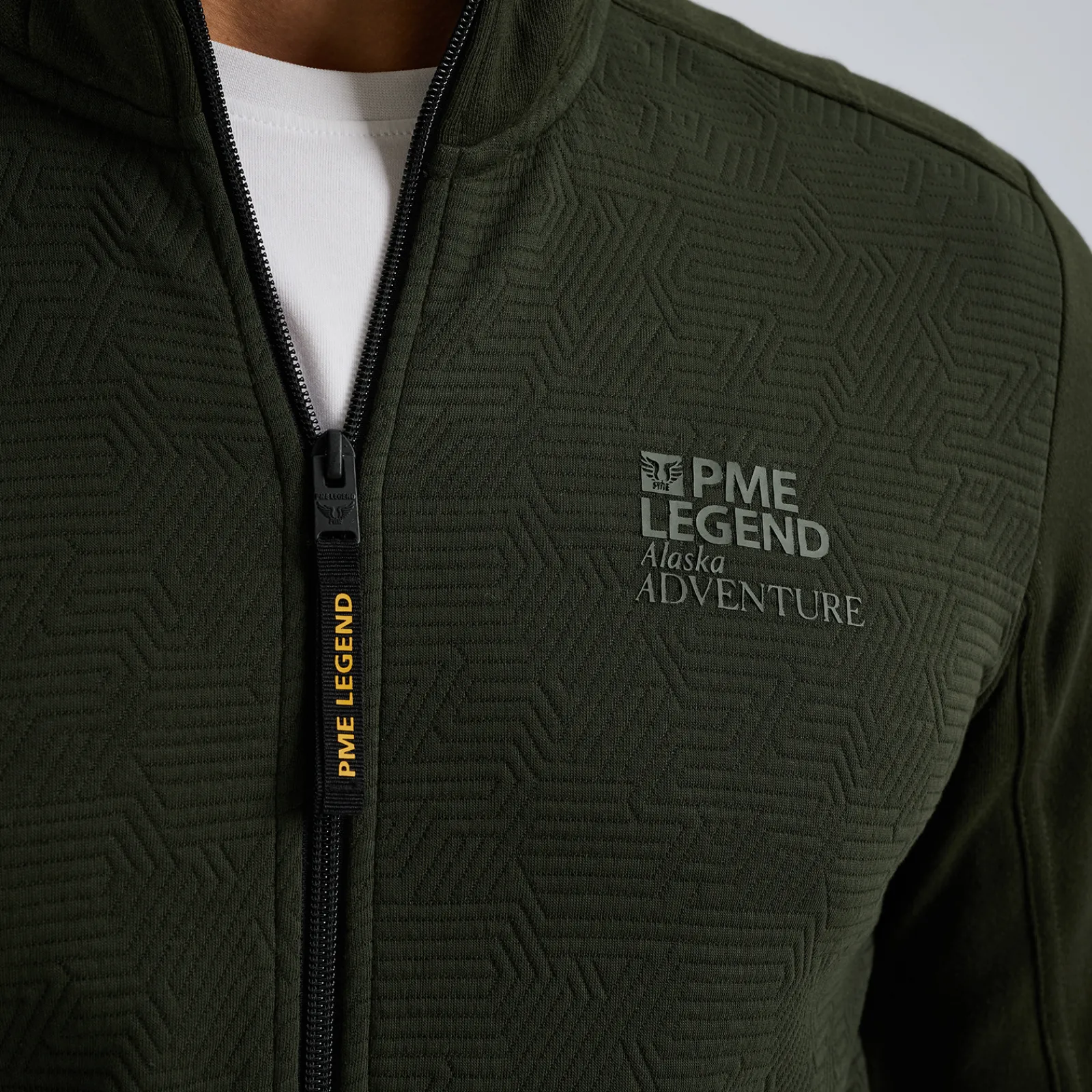 PME Legend Sweat Jacket Met Ritssluiting Groen Online
