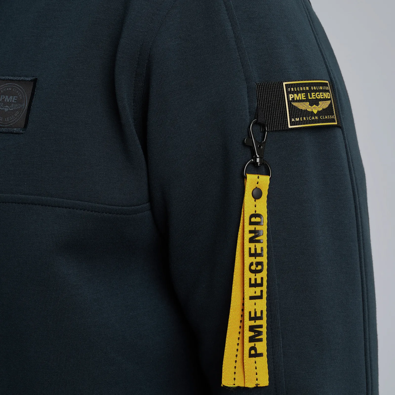 PME Legend Sweat Jacket Met Ritssluiting Blauw Sale