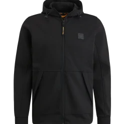 PME Legend Sweat Jacket Met Ritssluiting Zwart Flash Sale