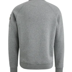 PME Legend Sweatshirt Met Flight Pocket Grijs Cheap