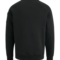 PME Legend Sweatshirt Met Flight Pocket Zwart Clearance