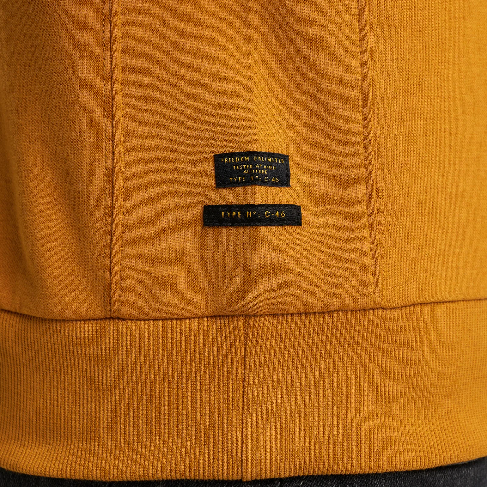 PME Legend Sweatshirt Van Interlock Sweatstof Bruin Outlet