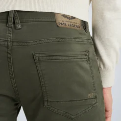 PME Legend Tailwheel Slim Fit Broek Van Colored Denim Groen New