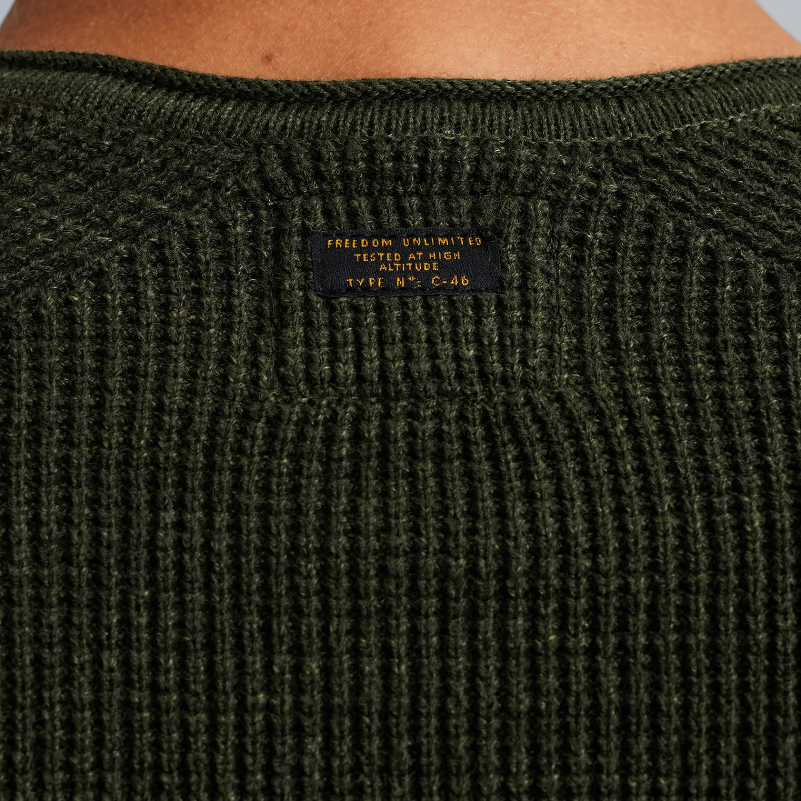 PME Legend Trui Met Flight Pocket Groen Hot