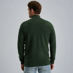PME Legend Trui Met Halve Rits Groen Best
