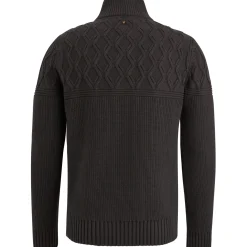 PME Legend Trui Met Halve Rits Zwart Discount