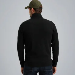 PME Legend Trui Met Halve Rits Grijs Flash Sale