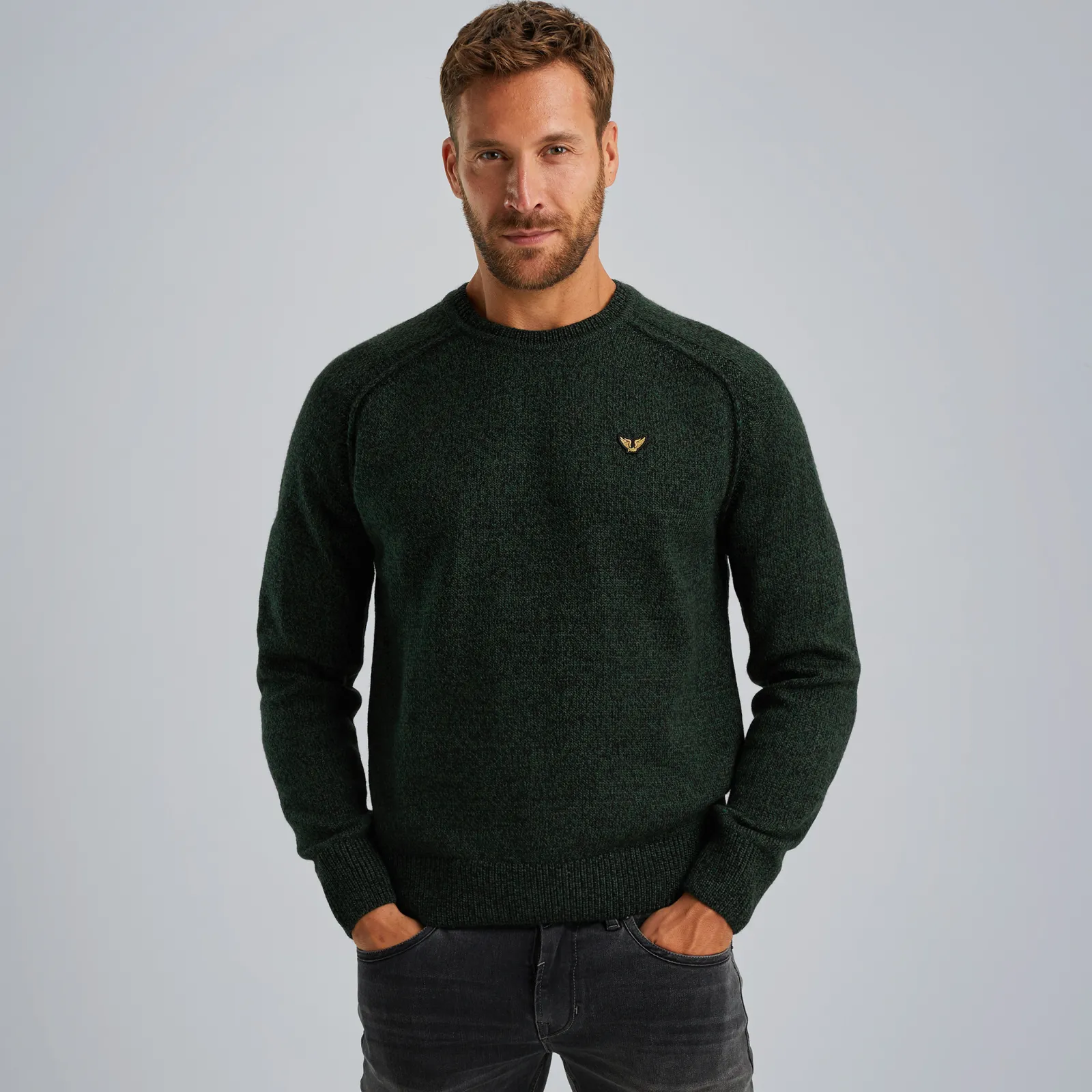 PME Legend Trui Met Raglanmouwen Groen Shop