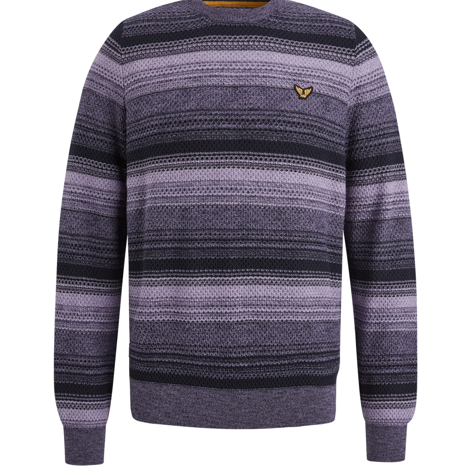 PME Legend Trui Met Streeppatroon Paars Online