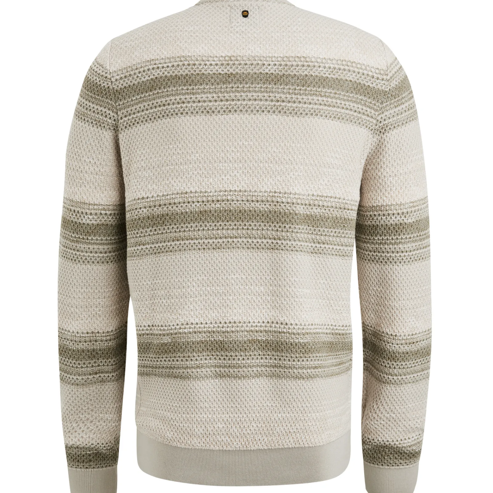 PME Legend Trui Met Streeppatroon Beige Online