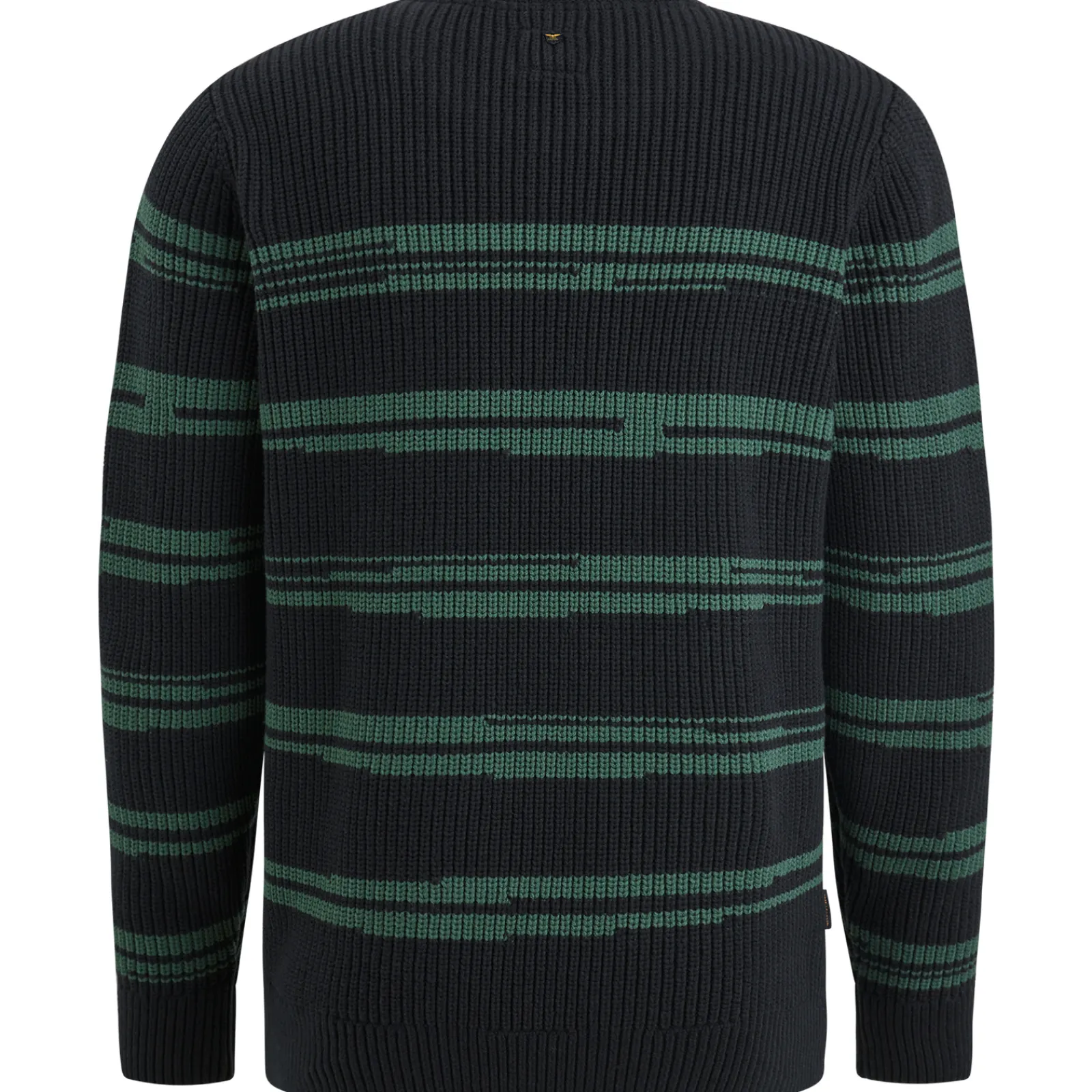 PME Legend Trui Met Streeppatroon Grijs Outlet