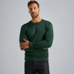 PME Legend Trui Van 100% Merinowol Groen Cheap