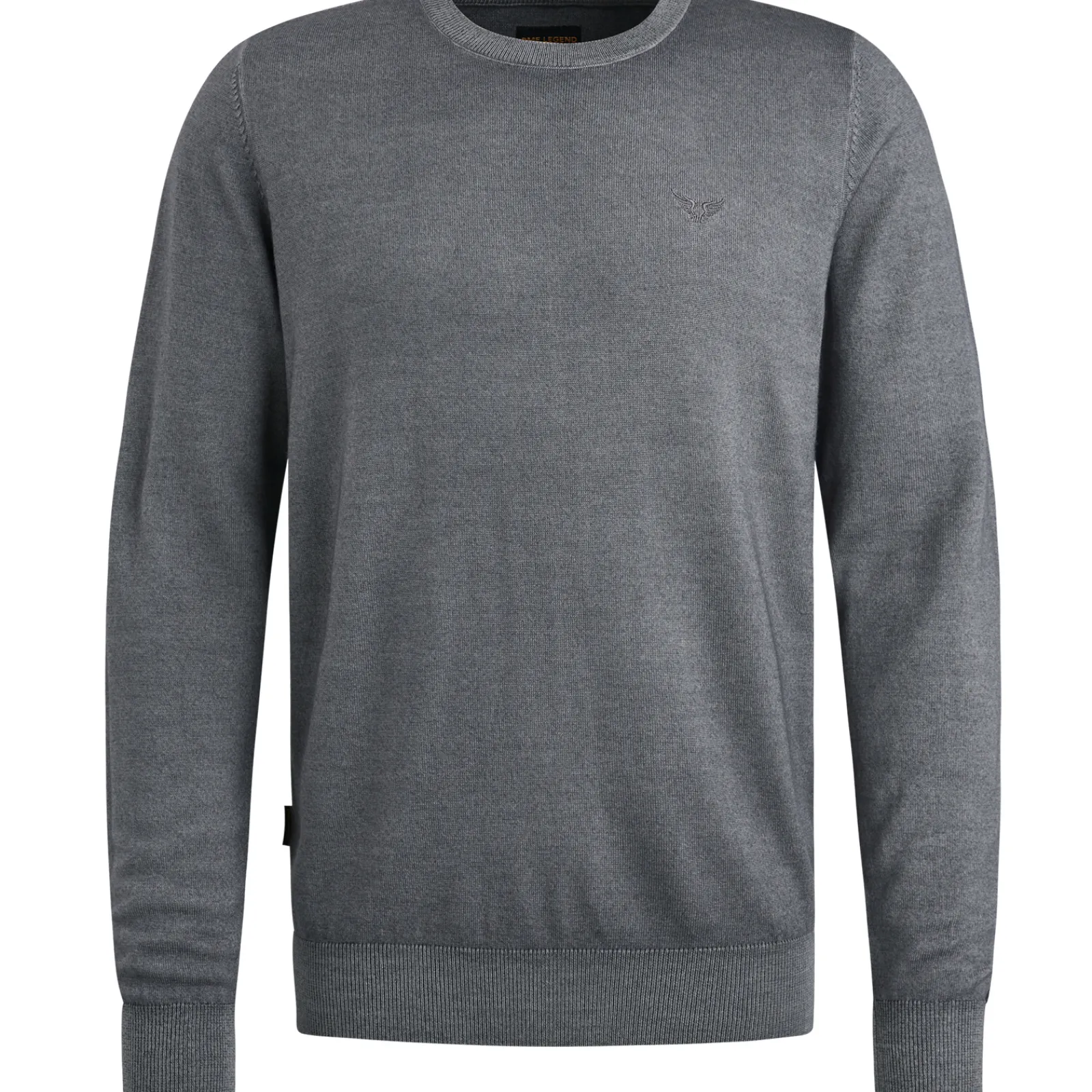 PME Legend Trui Van 100% Merinowol Grijs Shop