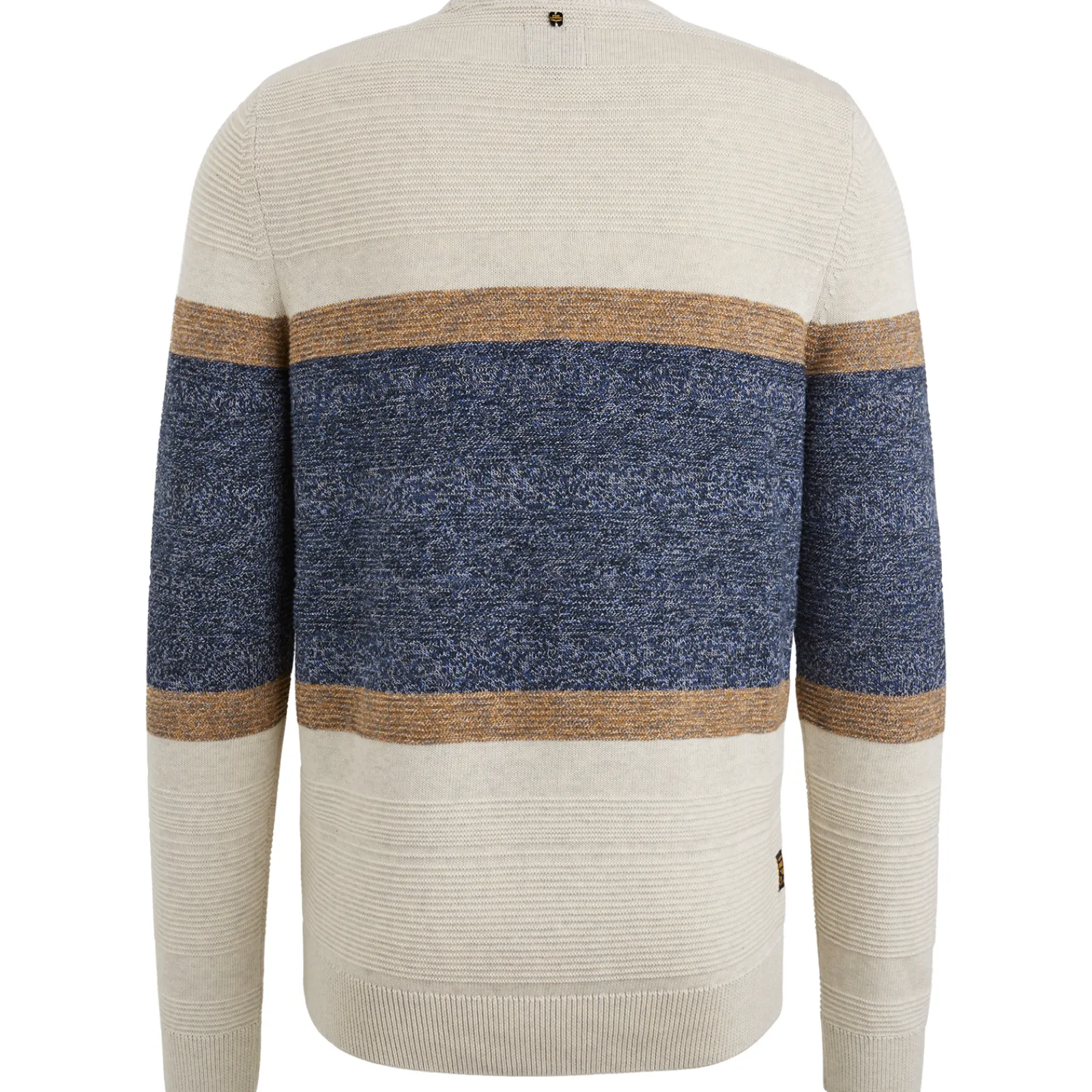 PME Legend Trui Van Mouliné Garen Wit Fashion