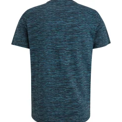 PME Legend T-shirt Allover Print Blauw Outlet