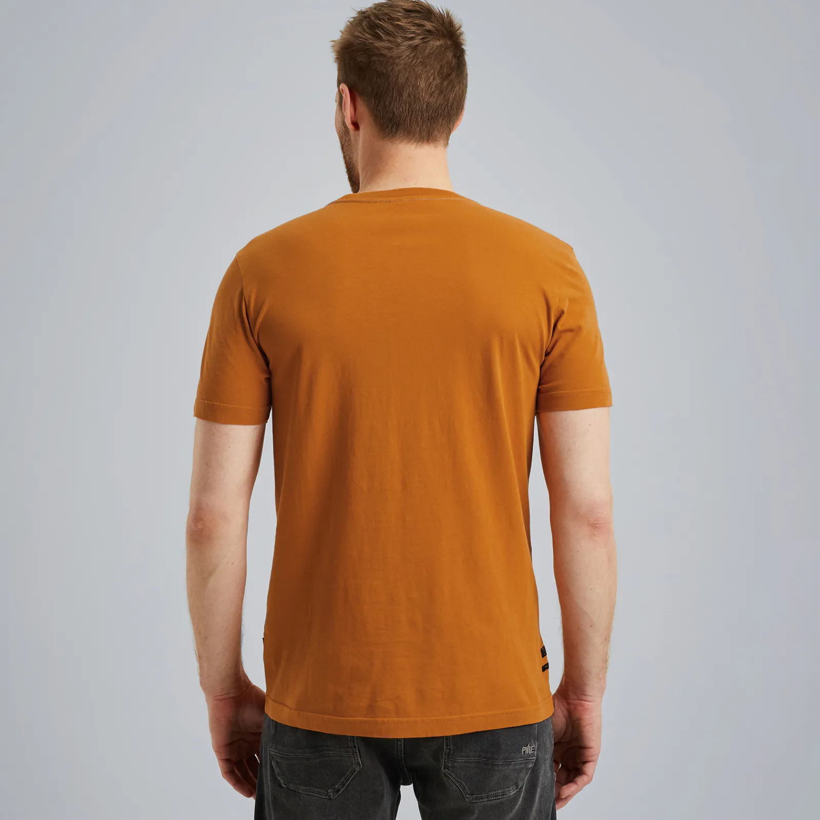 PME Legend T-shirt Met Artwork Bruin Flash Sale