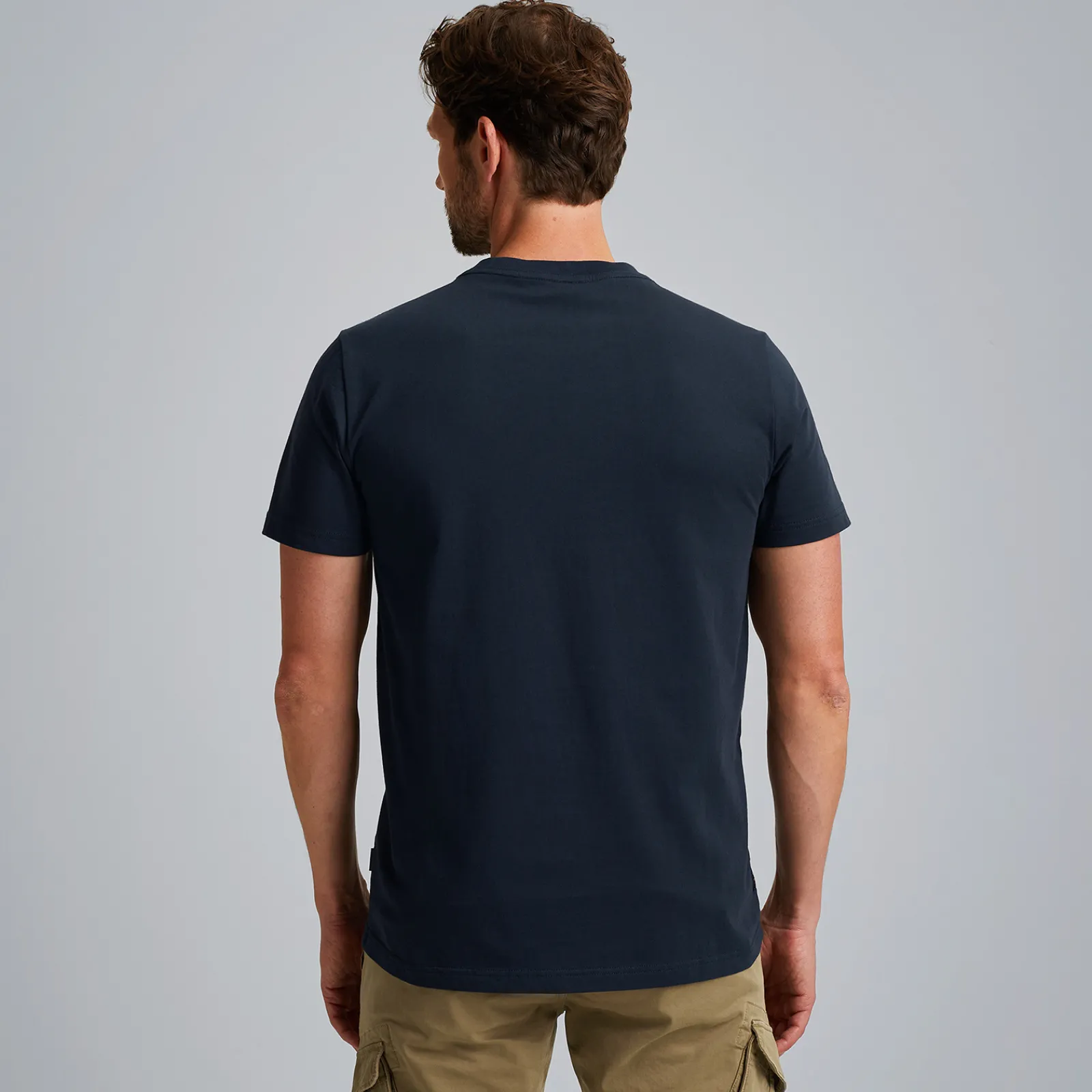 PME Legend T-shirt Met Artwork Blauw Flash Sale