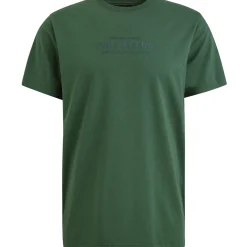 PME Legend T-shirt Met Artwork Groen Clearance