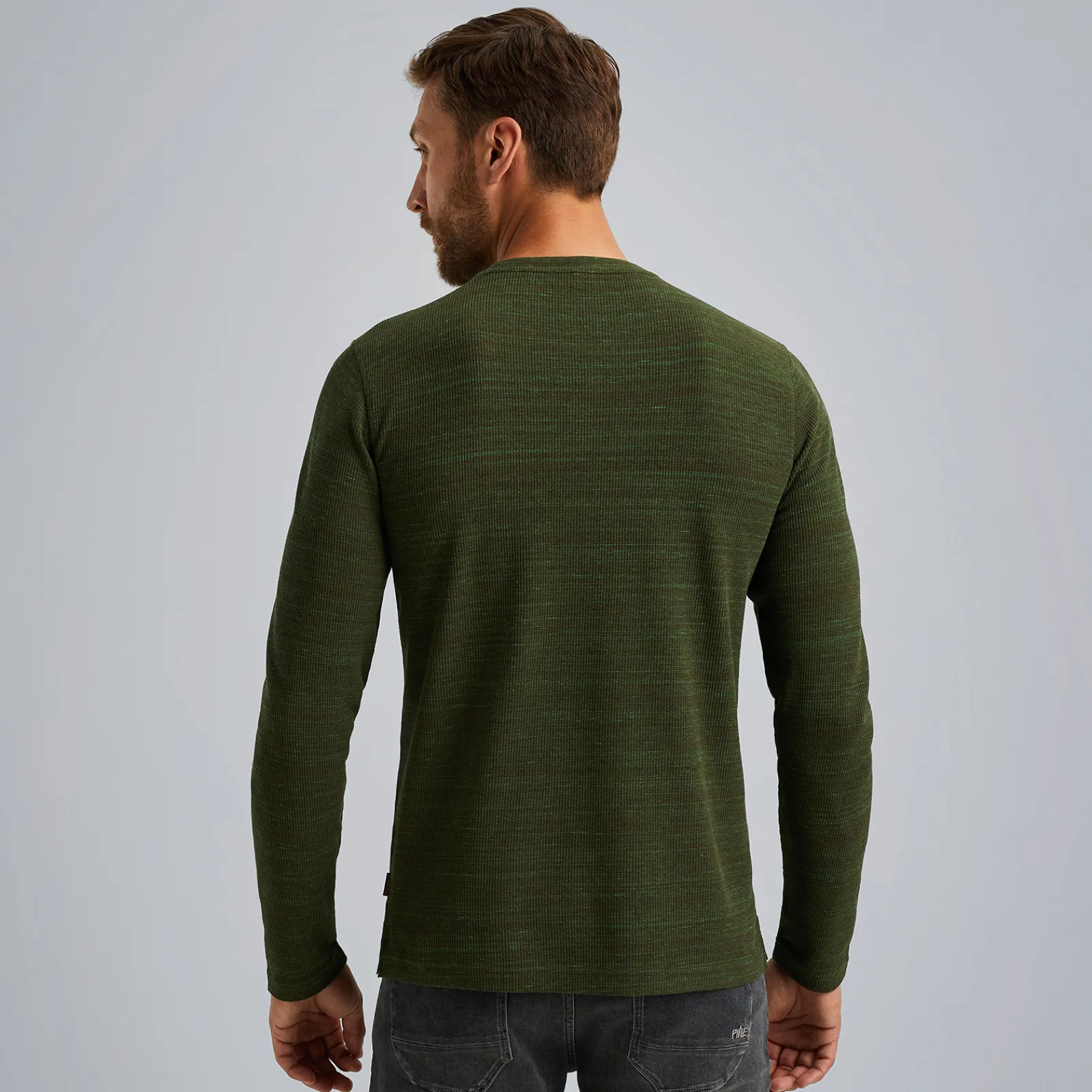 PME Legend T-shirt Met Lange Mouwen Groen Outlet