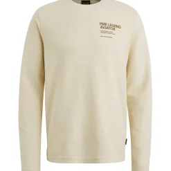 PME Legend T-shirt Met Lange Mouwen Beige Clearance