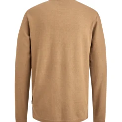 PME Legend T-shirt Met Lange Mouwen Bruin Outlet