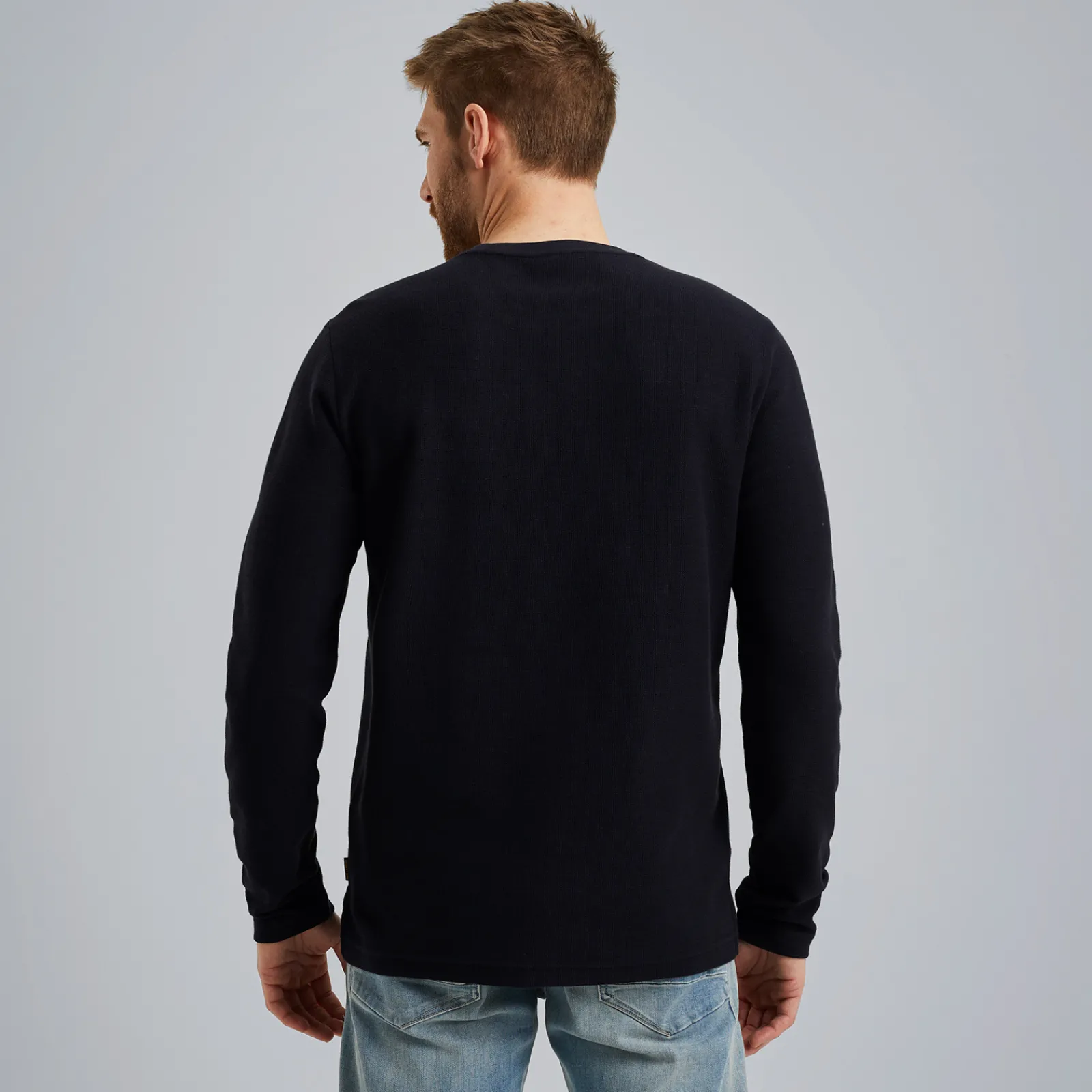 PME Legend T-shirt Met Lange Mouwen Grijs Fashion