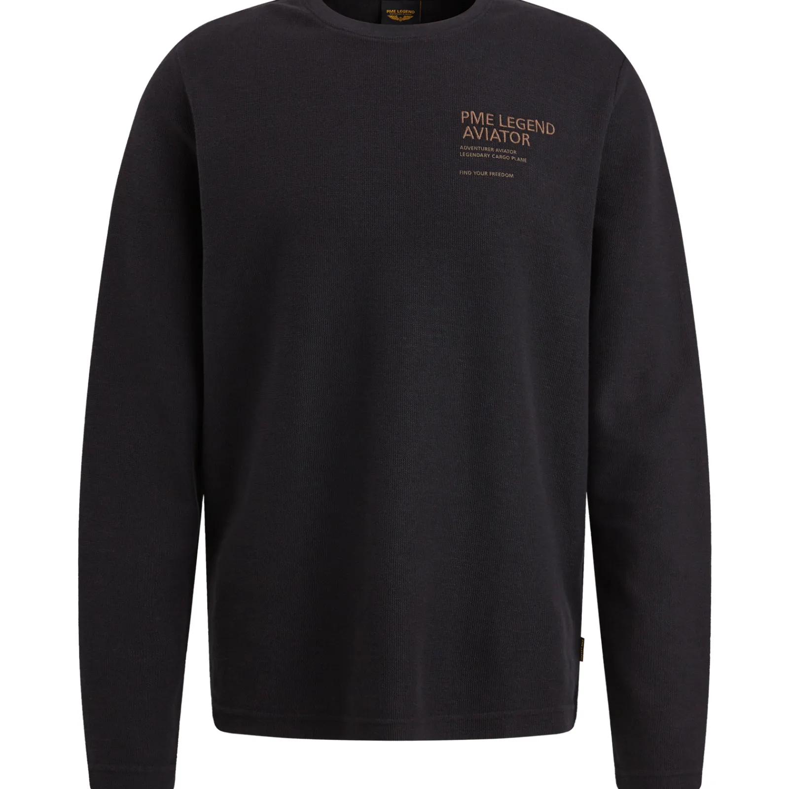 PME Legend T-shirt Met Lange Mouwen Grijs Fashion