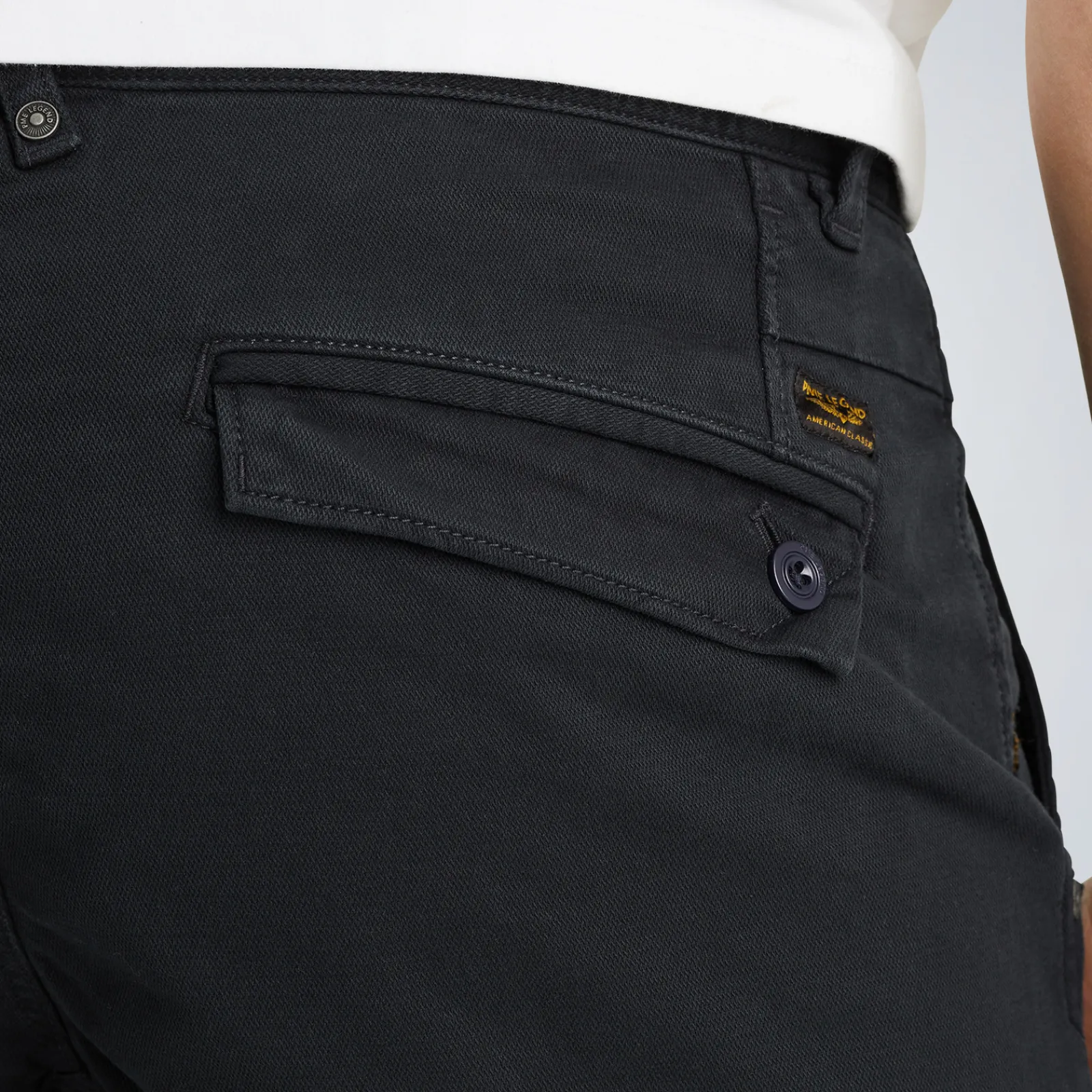 PME Legend Twin Wasp Chino Shorts Blauw Best Sale